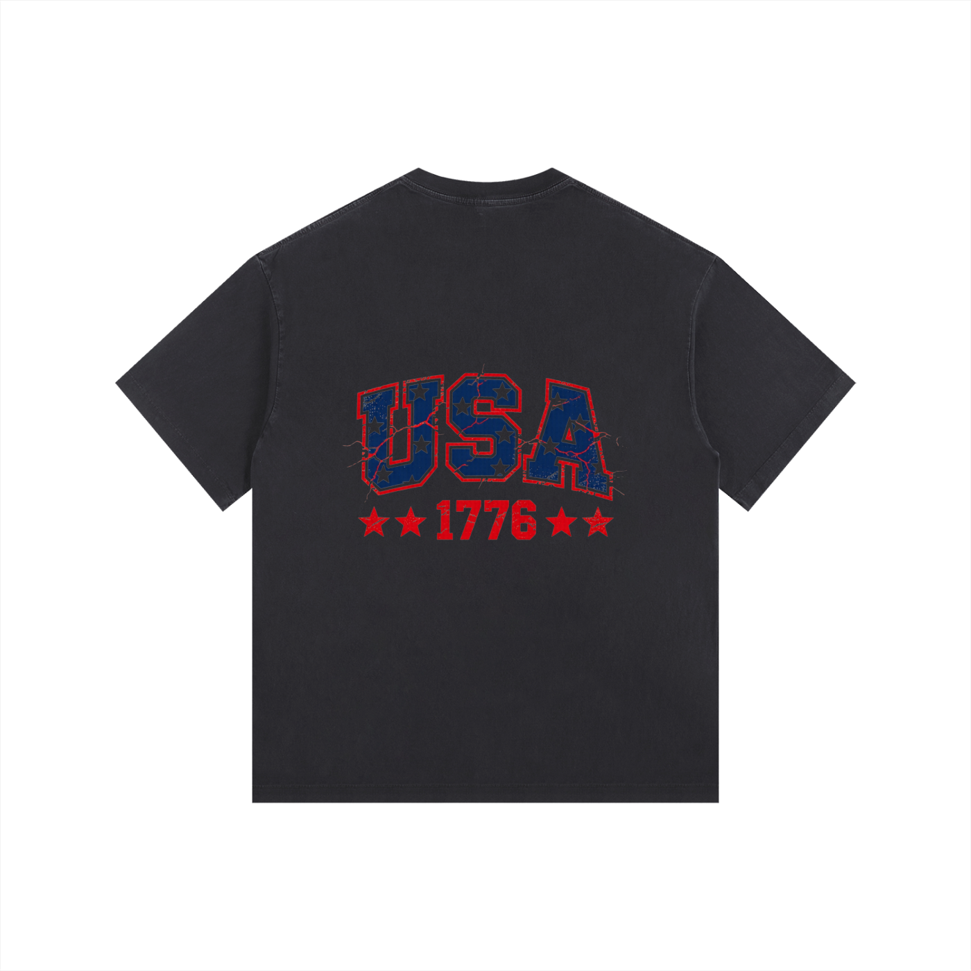 Vintage Washed Oversized Cotton T-Shirt