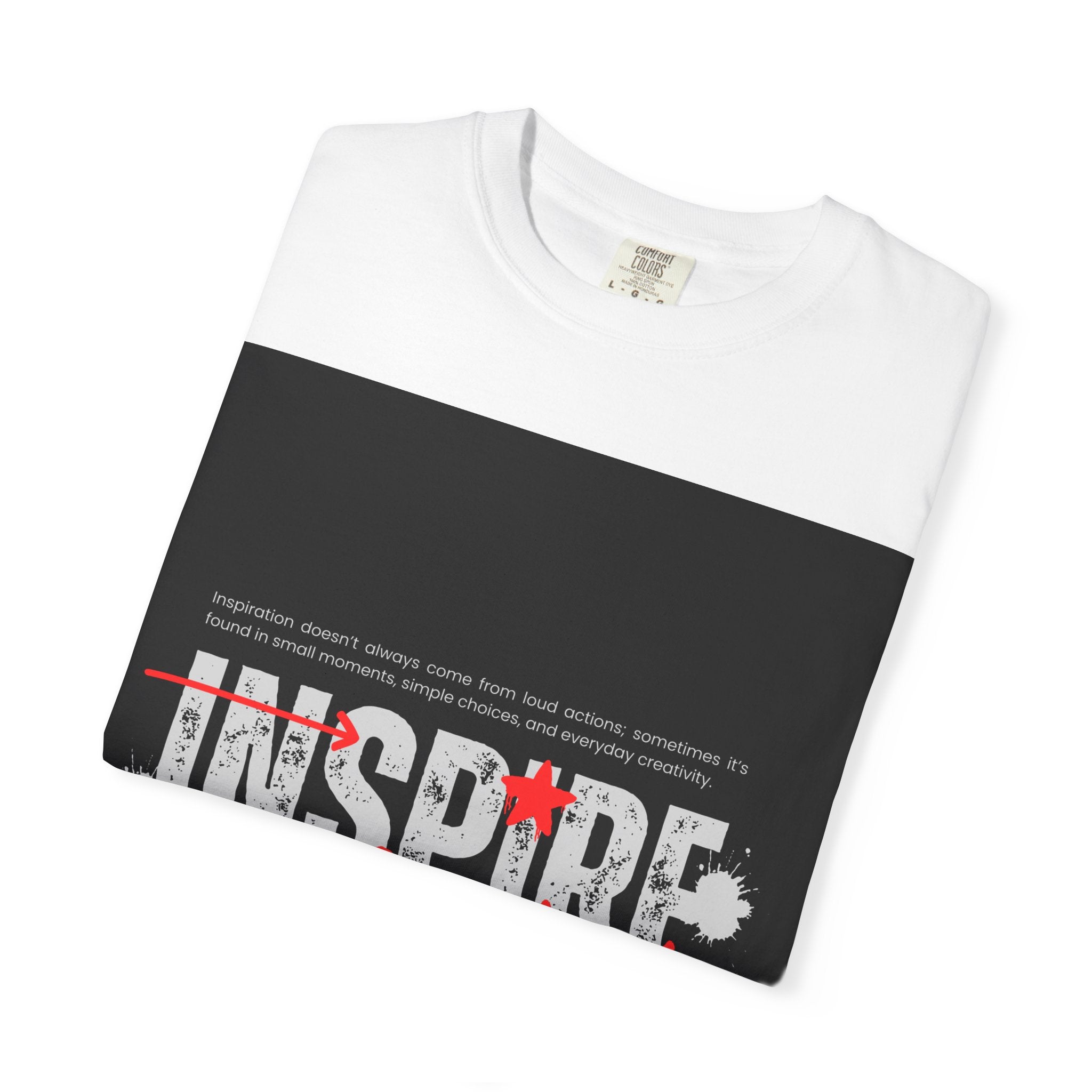 Inspire Creativity T-Shirt — "Inspire" Motivational Graphic Tee