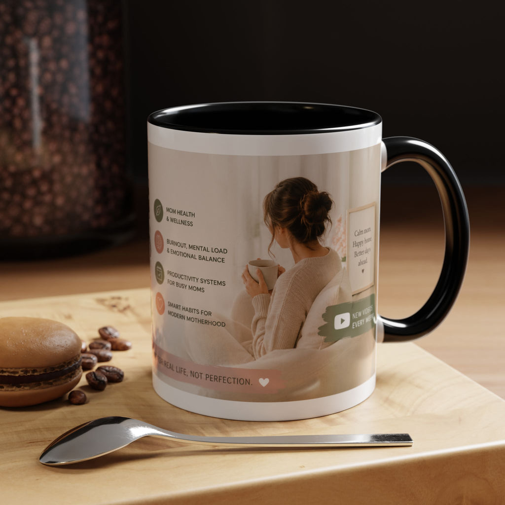 Coffee Mug — 'Crucial Moms' Inspirational Accent Mug (11/15oz)