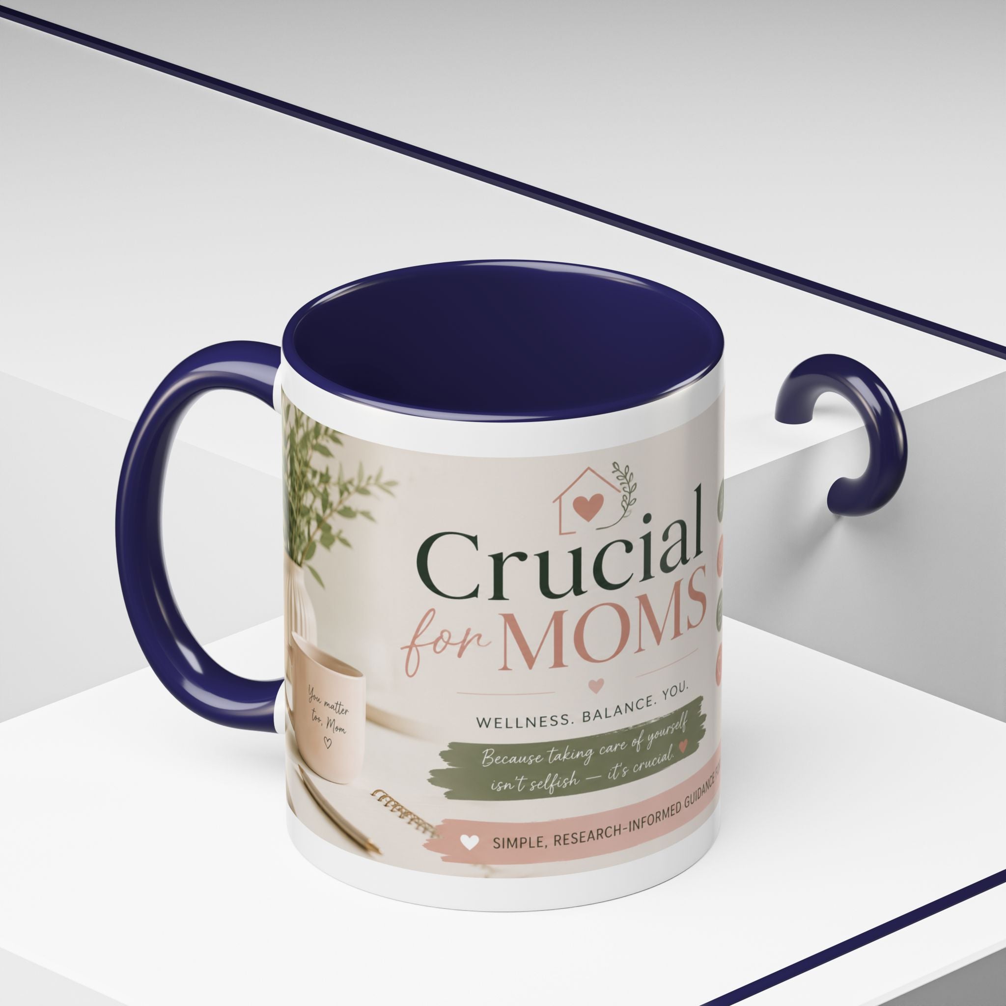 Coffee Mug — 'Crucial Moms' Inspirational Accent Mug (11/15oz)