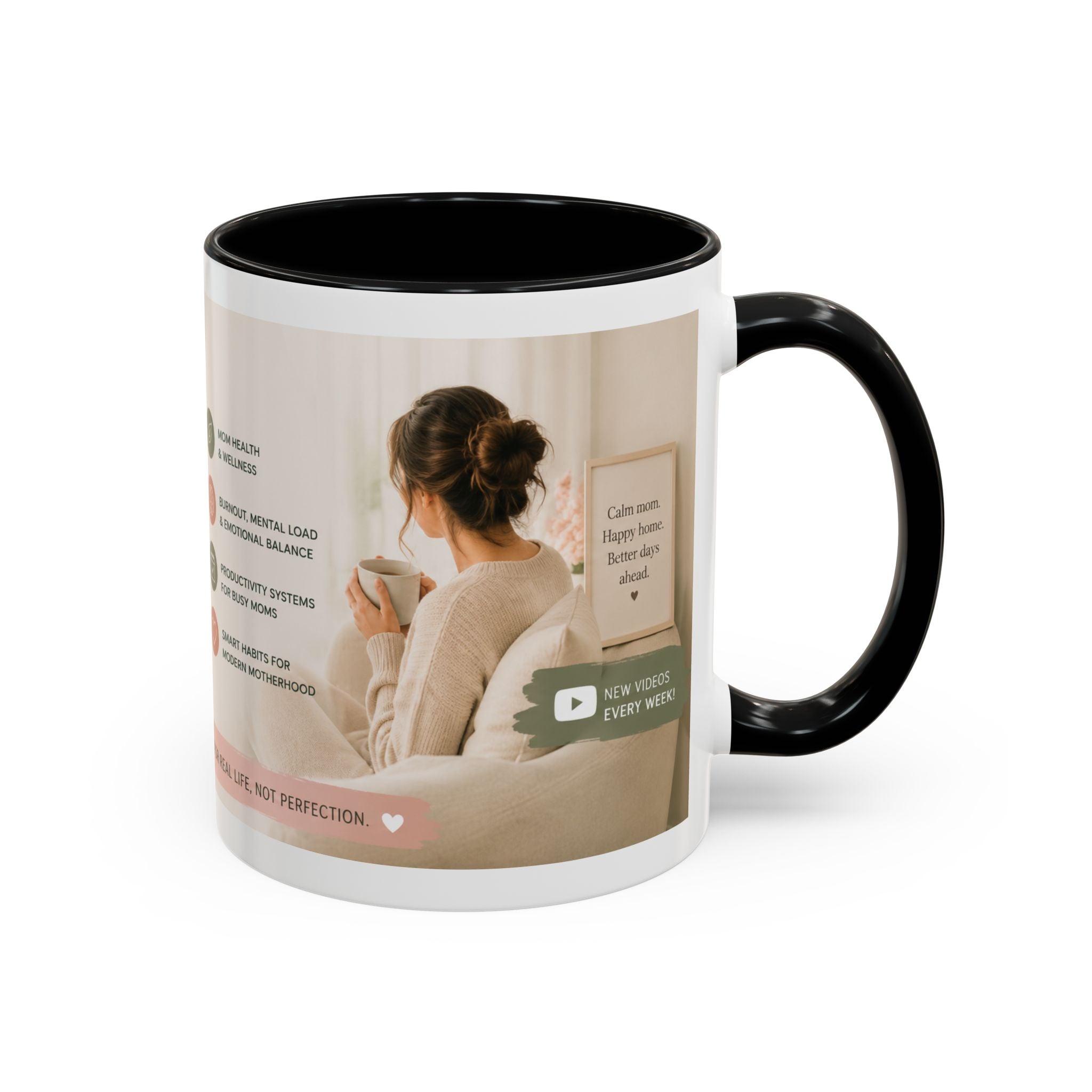 Coffee Mug — 'Crucial Moms' Inspirational Accent Mug (11/15oz)