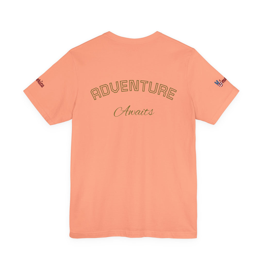 California Surf Palm Trees T-Shirt | Adventure Awaits Graphic Tee