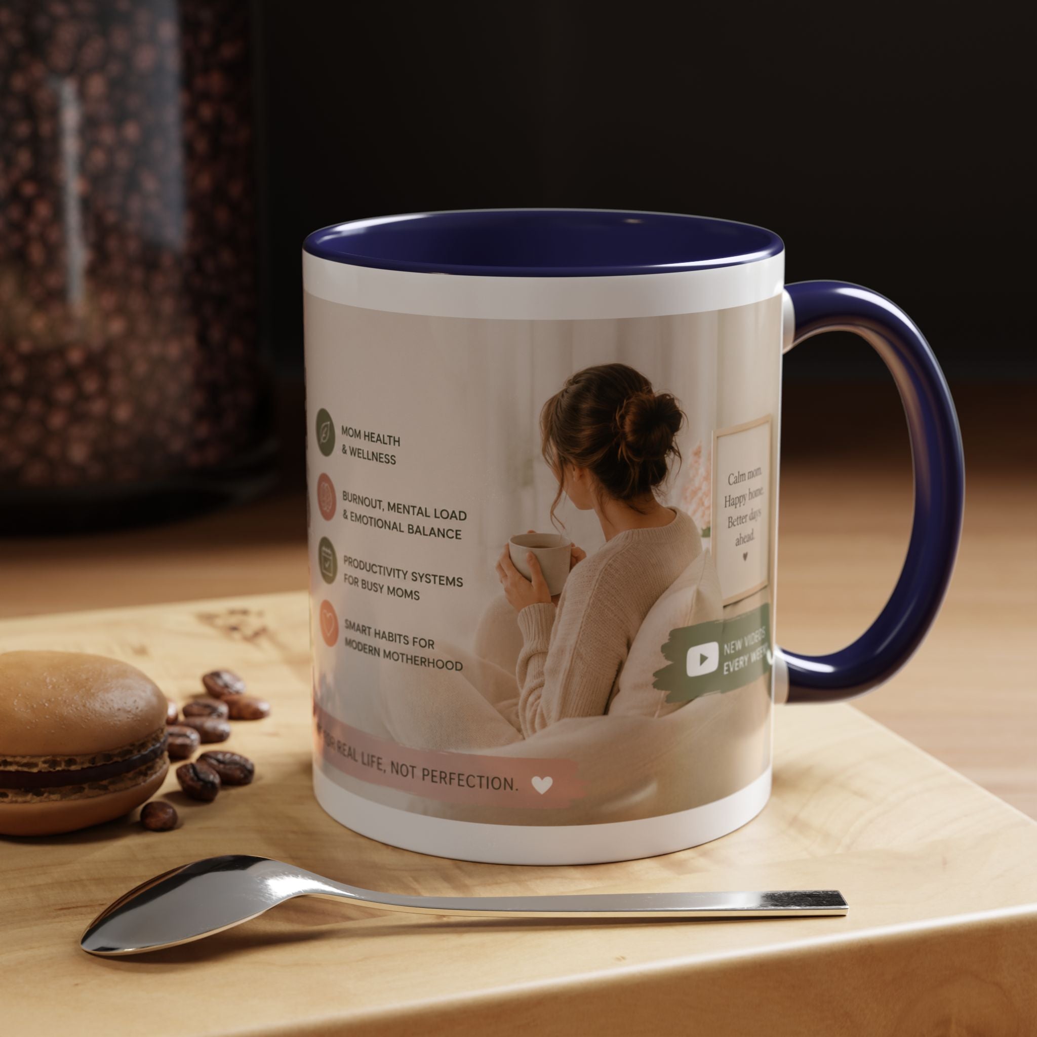Coffee Mug — 'Crucial Moms' Inspirational Accent Mug (11/15oz)