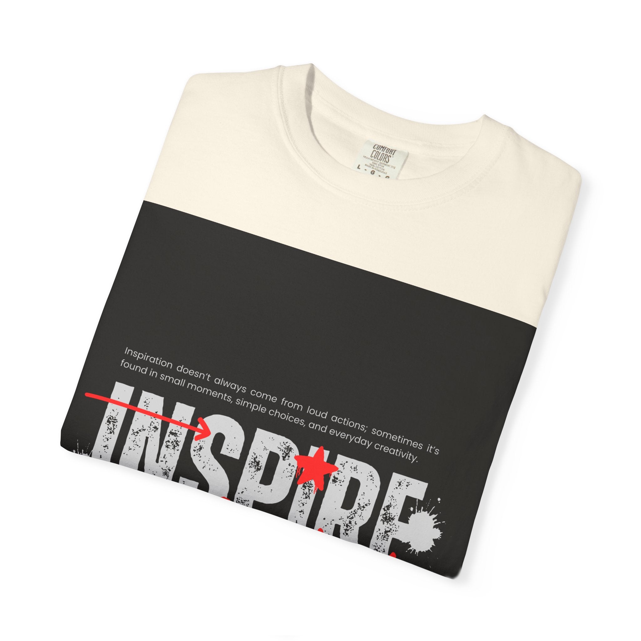 Inspire Creativity T-Shirt — "Inspire" Motivational Graphic Tee