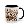 Coffee Mug - "Coffee Makes Everything Better" Accent Ceramic Mug (11/15oz)