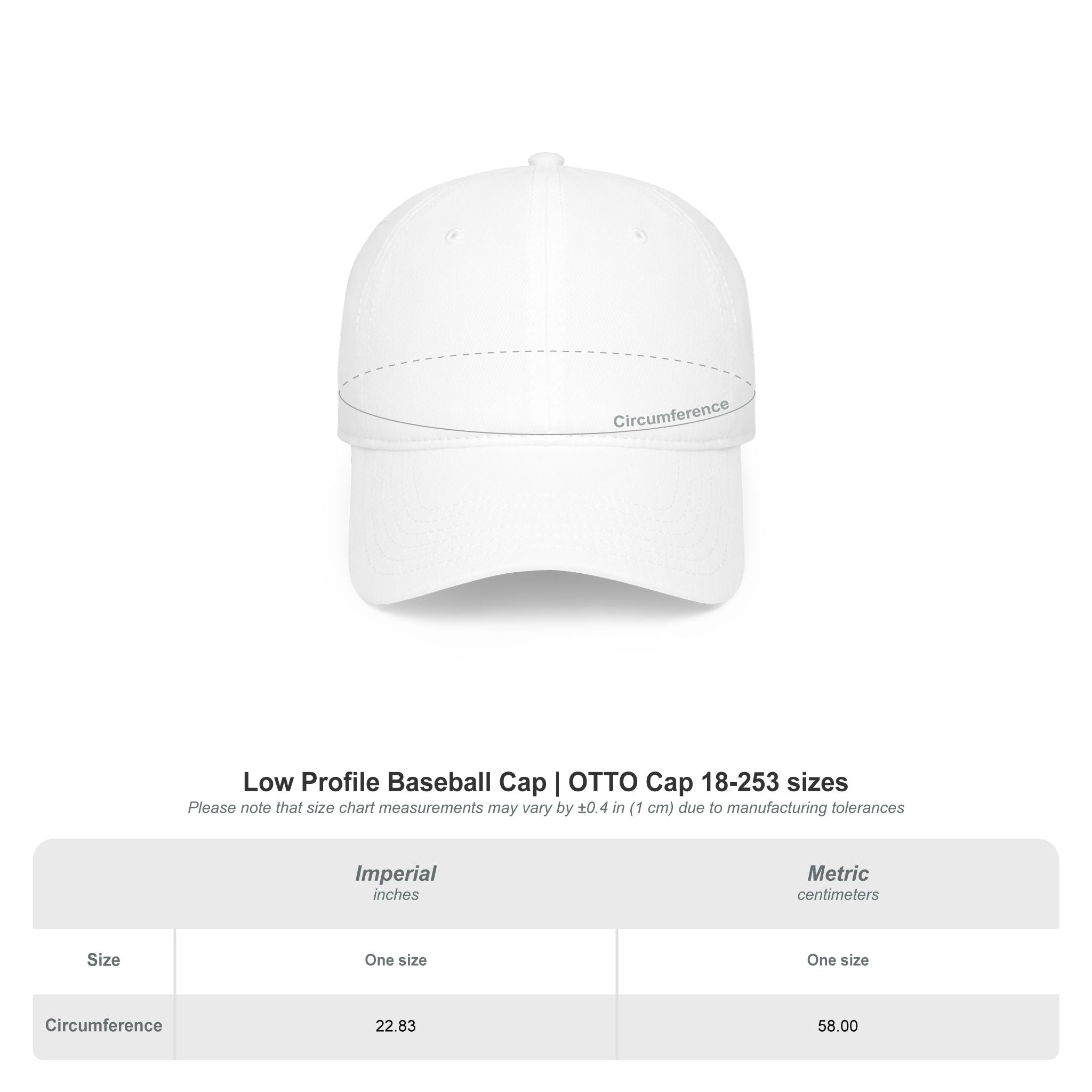 Low Profile Baseball Cap - Red Wine Blue State Graphic Hat