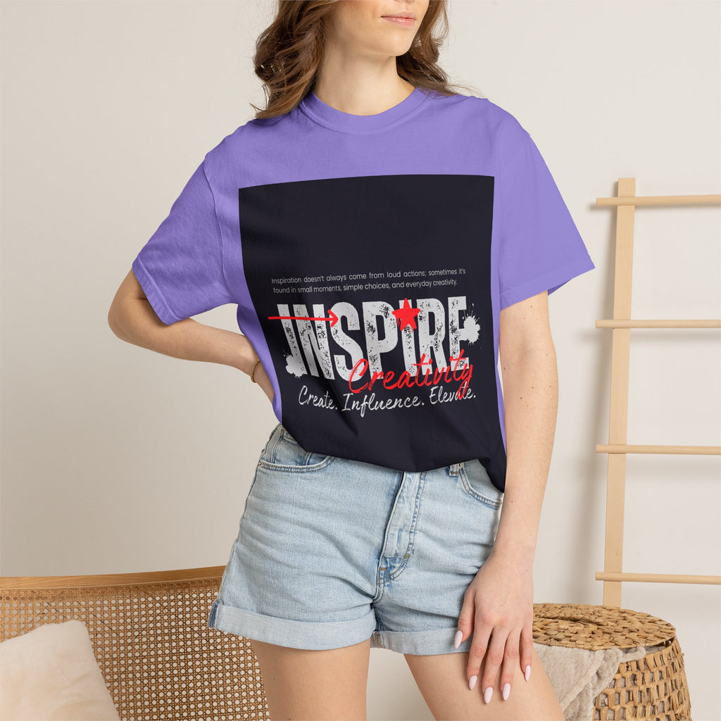 Inspire Creativity T-Shirt — "Inspire" Motivational Graphic Tee