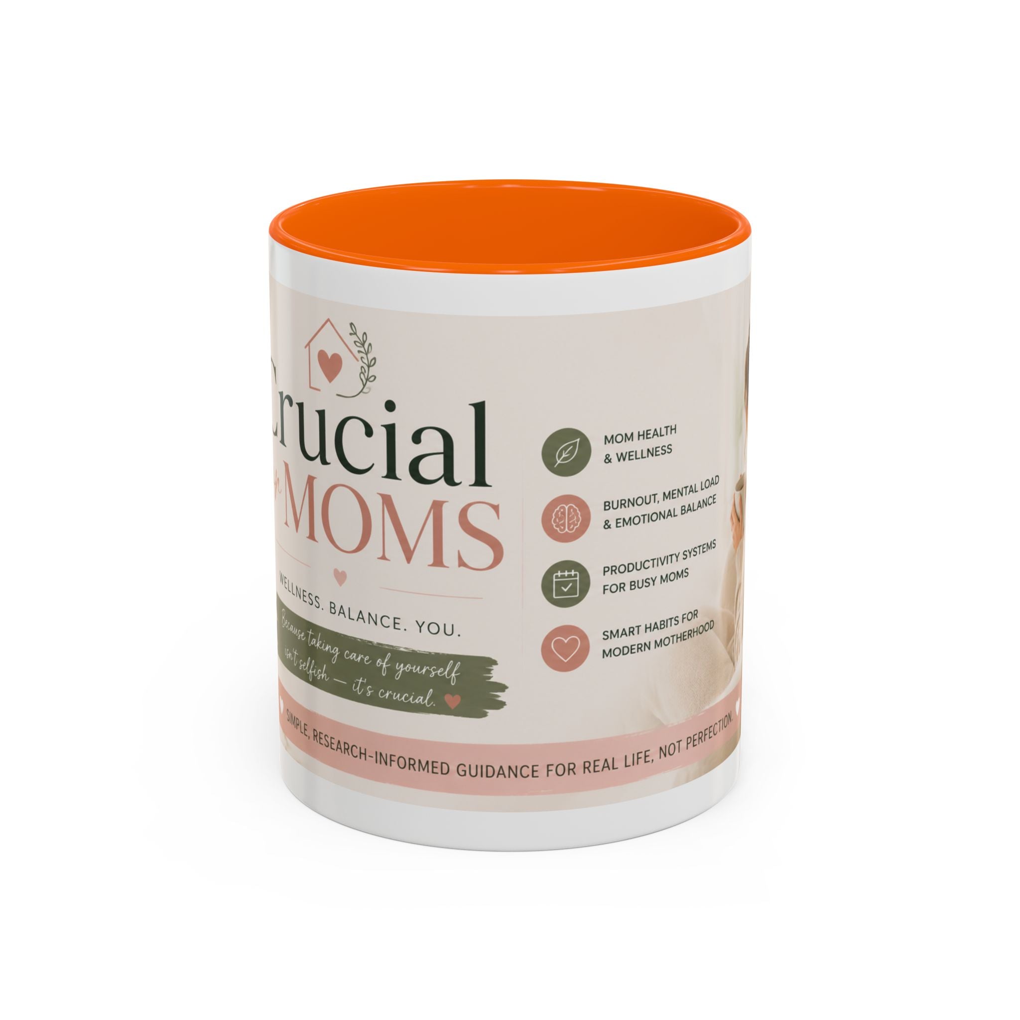 Coffee Mug — 'Crucial Moms' Inspirational Accent Mug (11/15oz)