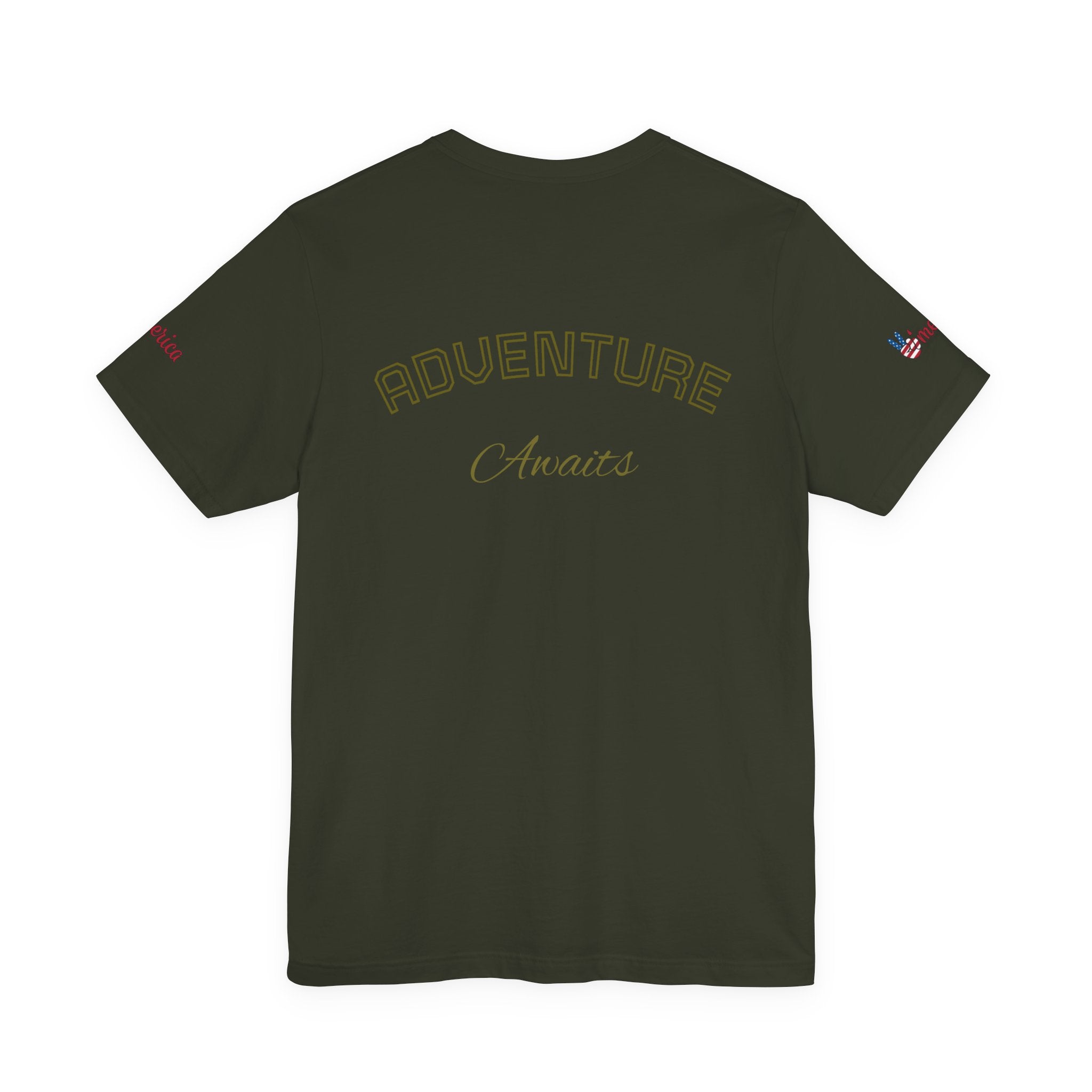 California Surf Palm Trees T-Shirt | Adventure Awaits Graphic Tee