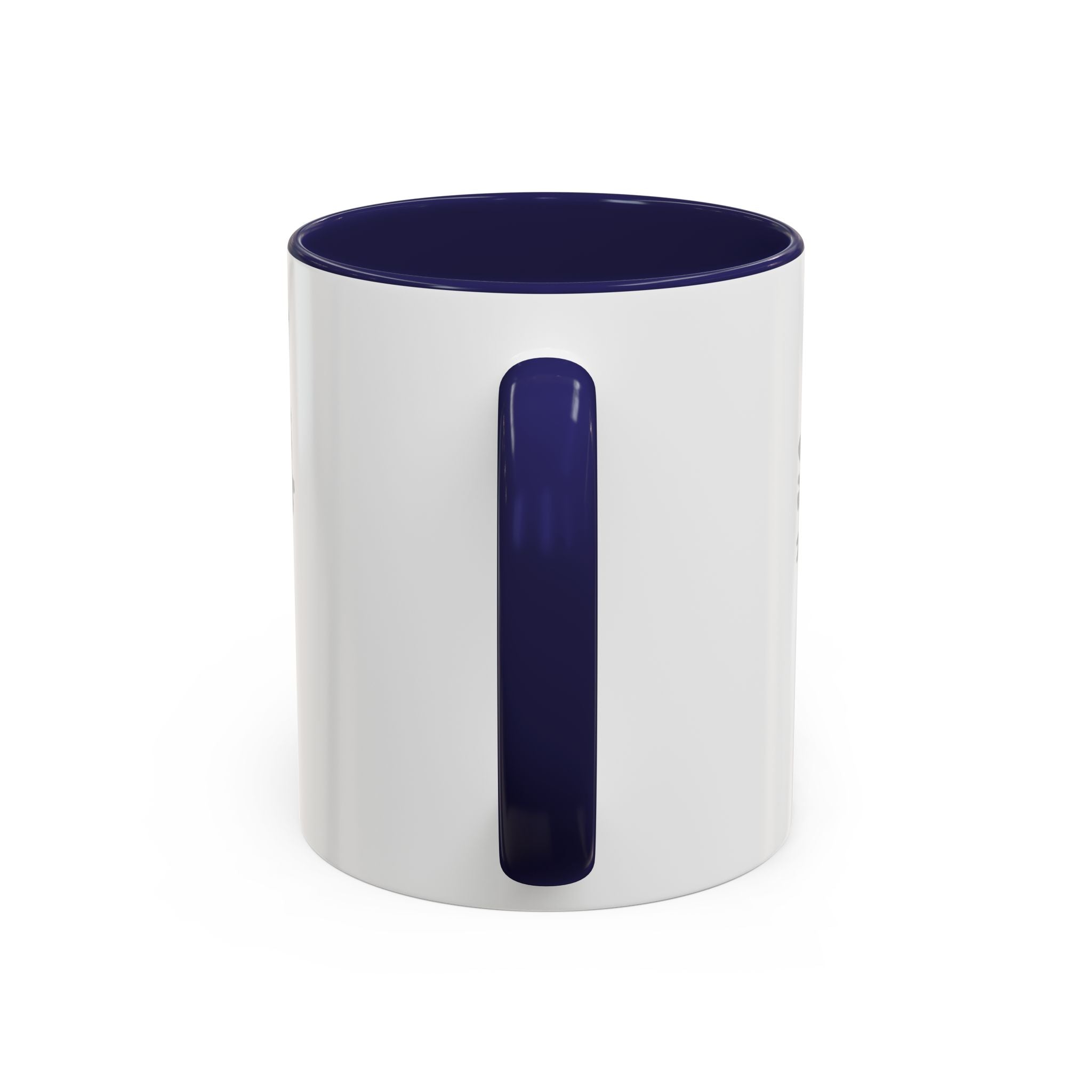 Accent Coffee Mug — “Red Wine & Blue” Patriotic Wine Lover 11/15oz Mug