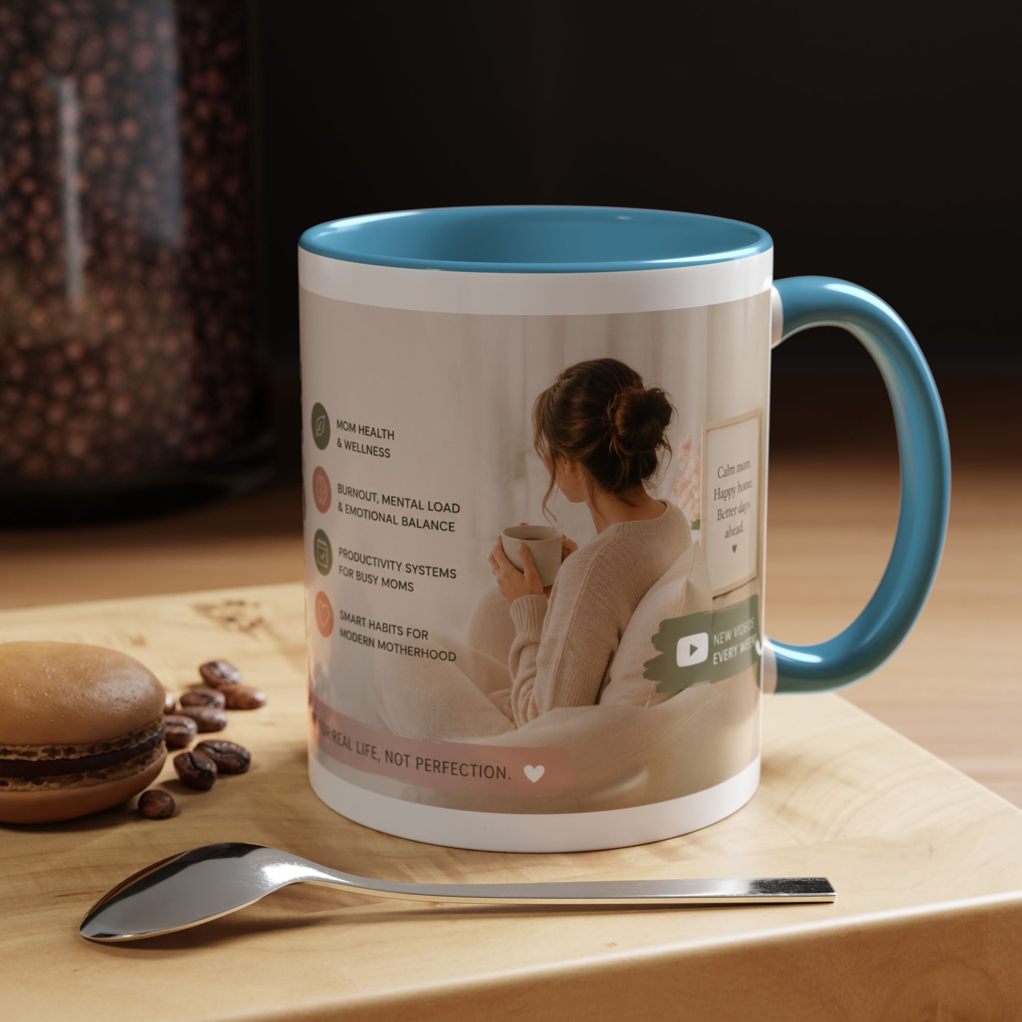 Coffee Mug — 'Crucial Moms' Inspirational Accent Mug (11/15oz)