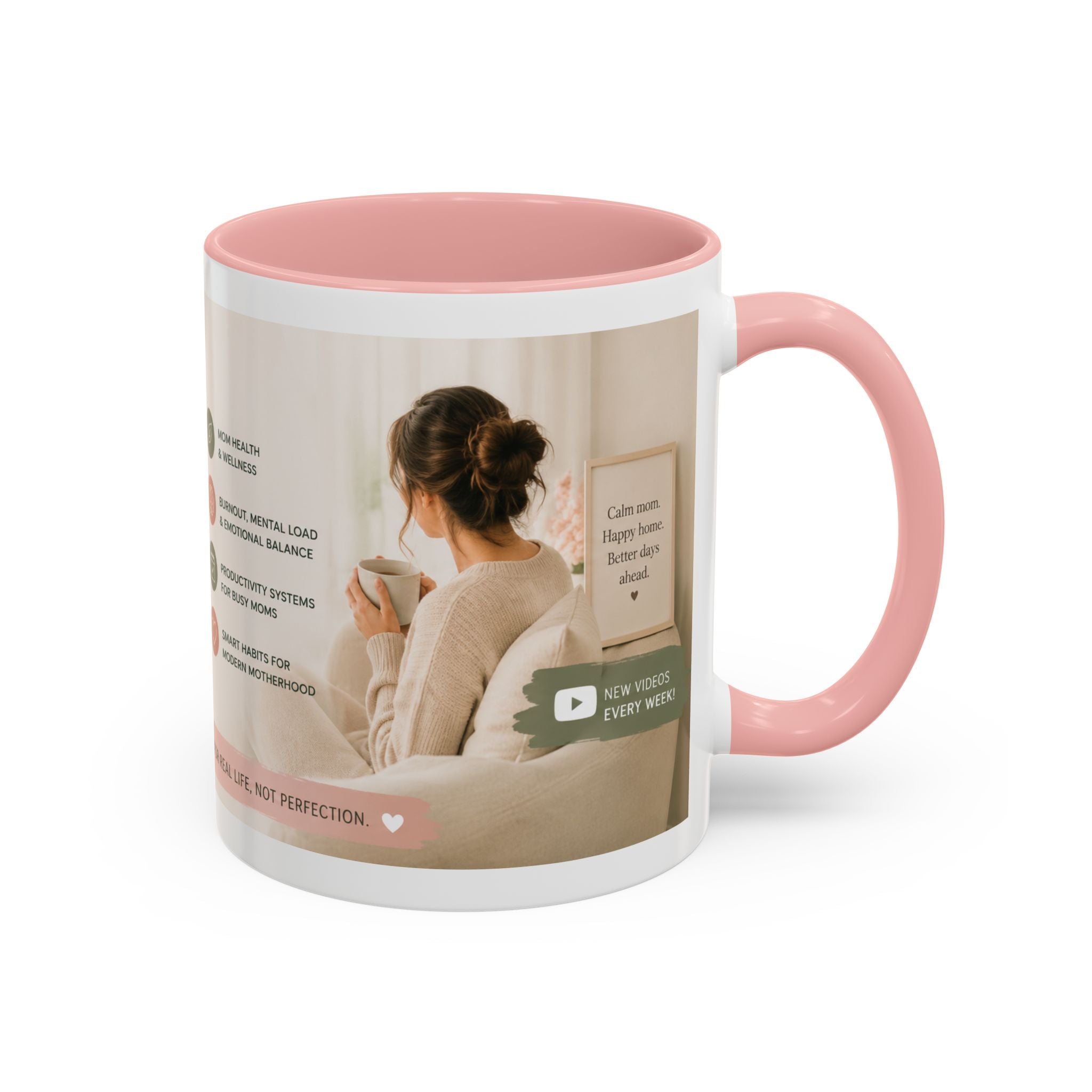 Coffee Mug — 'Crucial Moms' Inspirational Accent Mug (11/15oz)