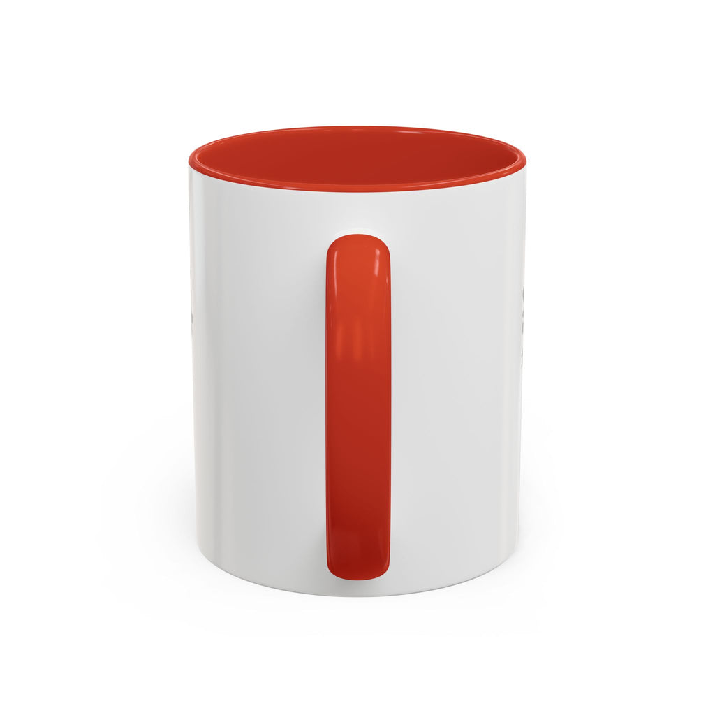 Accent Coffee Mug — “Red Wine & Blue” Patriotic Wine Lover 11/15oz Mug