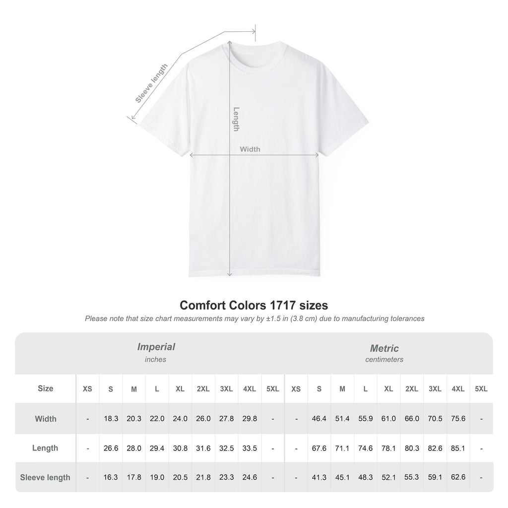 Violinist Graphic T-Shirt — “Where Words Fail, Music Speaks” Garment-Dyed Tee
