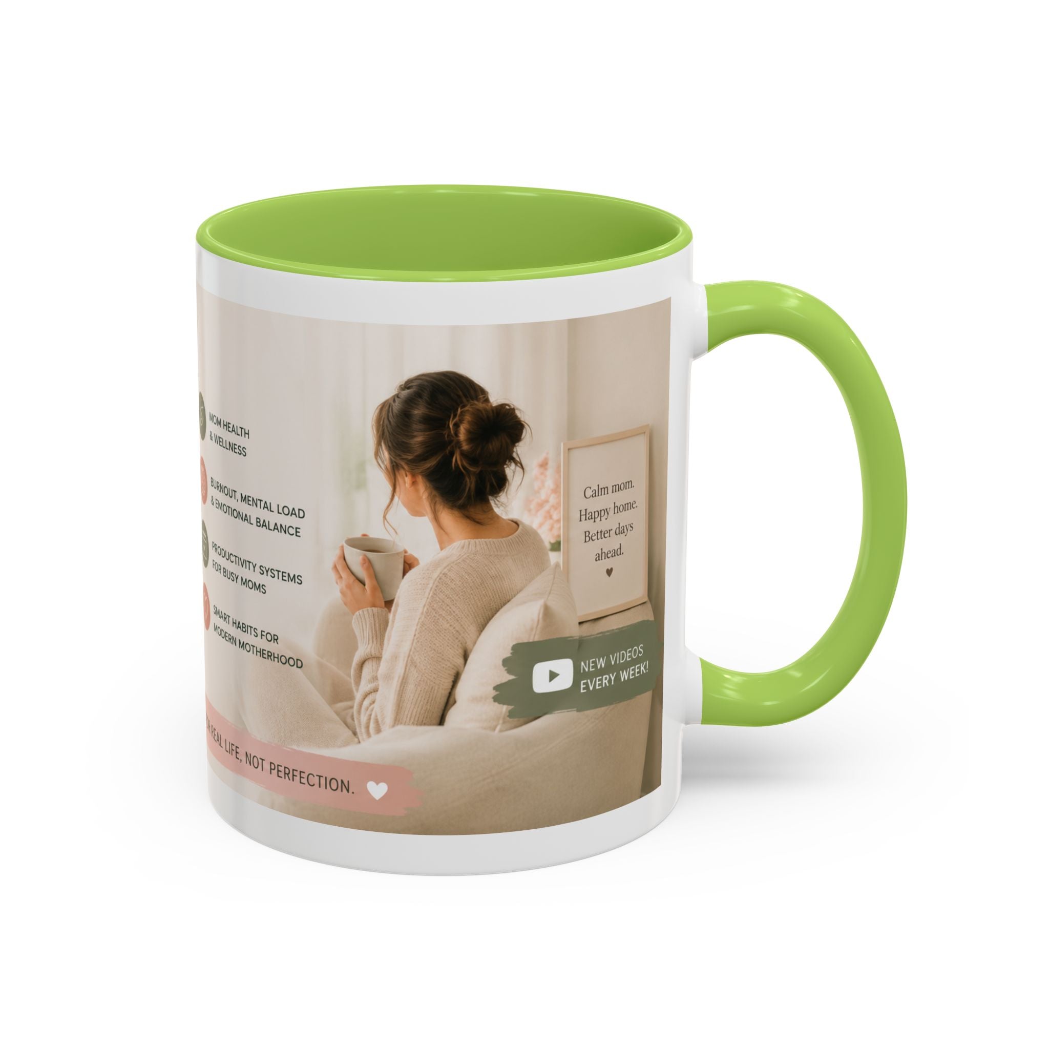 Coffee Mug — 'Crucial Moms' Inspirational Accent Mug (11/15oz)