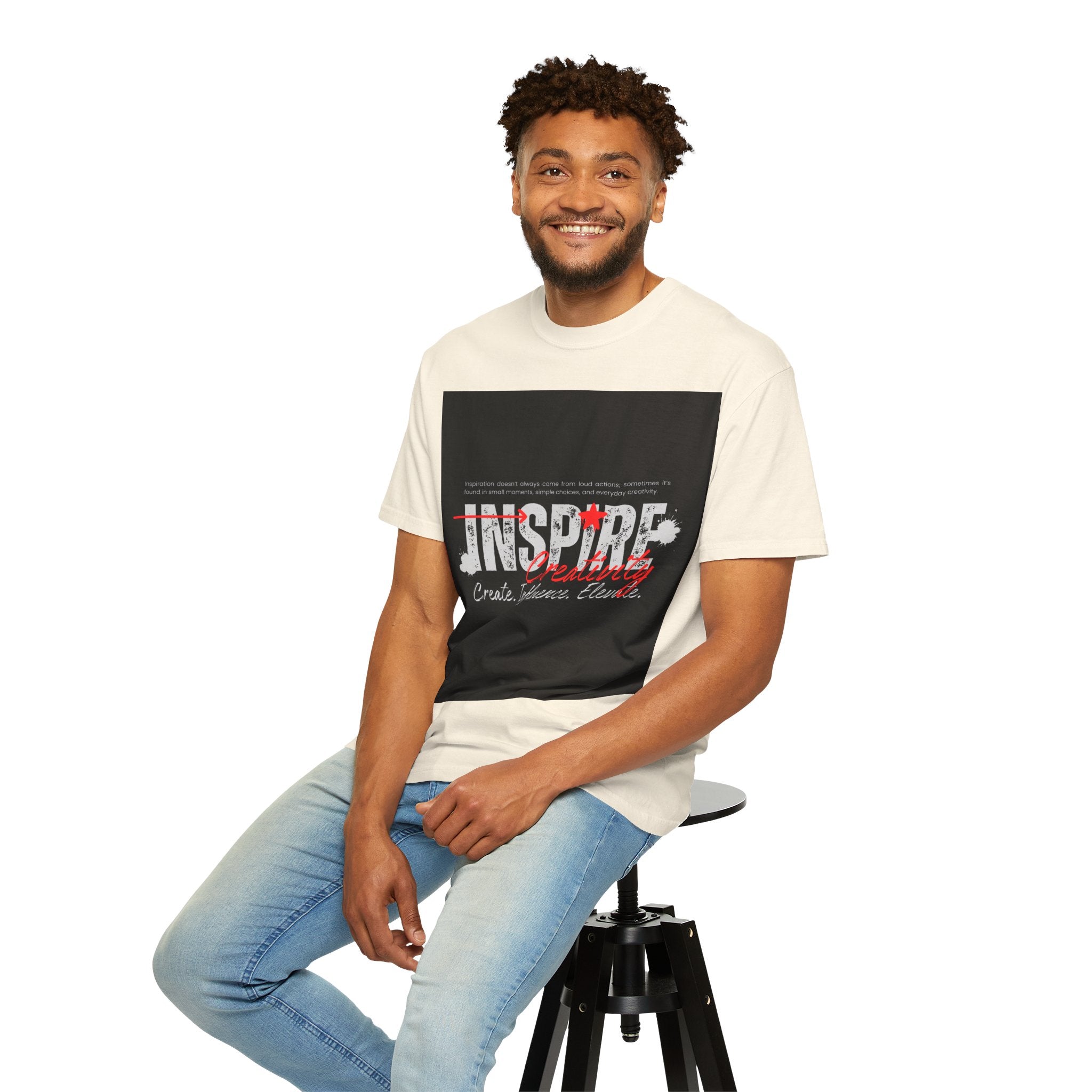 Inspire Creativity T-Shirt — "Inspire" Motivational Graphic Tee