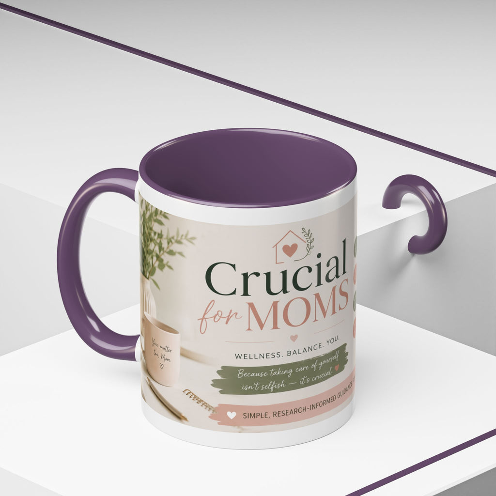 Coffee Mug — 'Crucial Moms' Inspirational Accent Mug (11/15oz)
