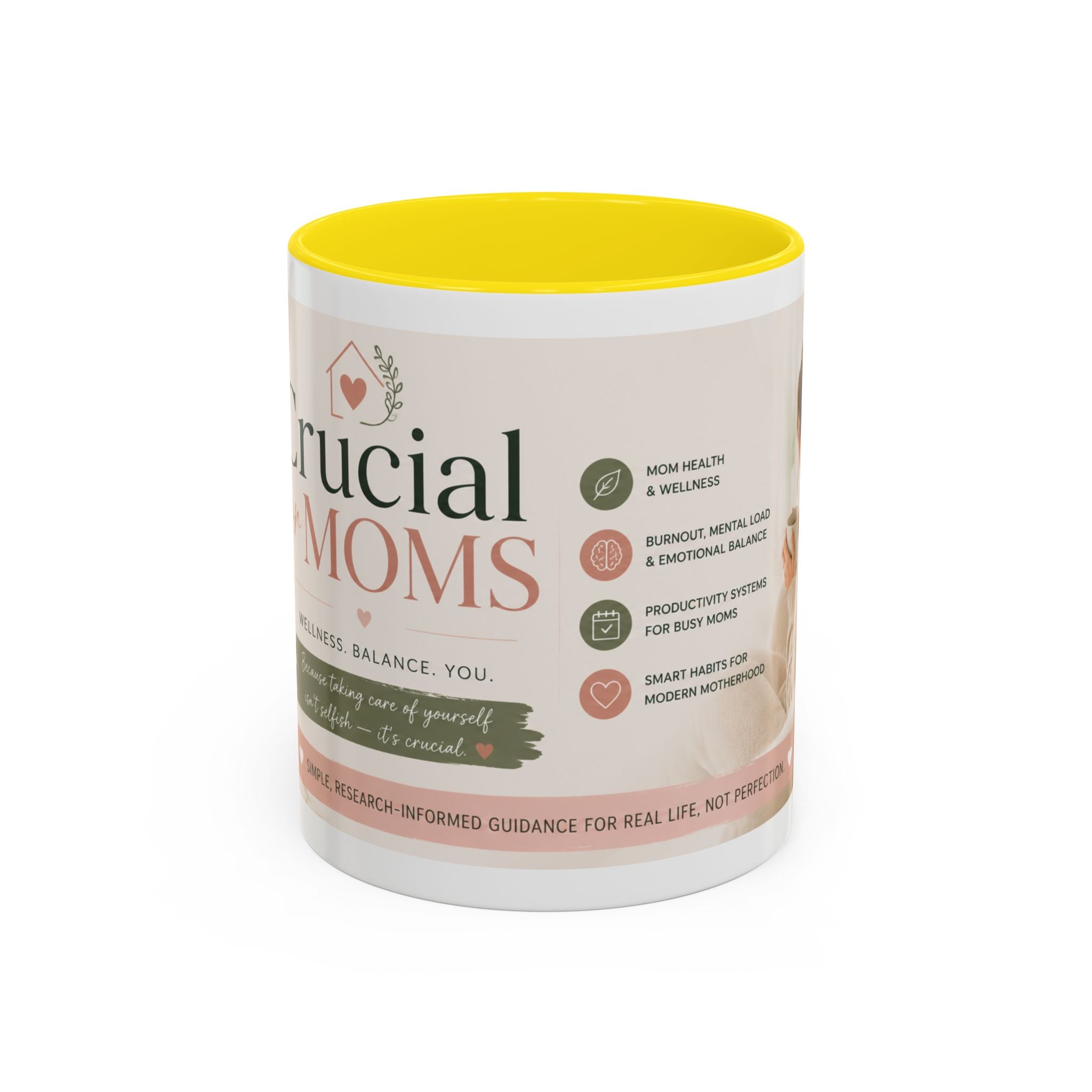 Coffee Mug — 'Crucial Moms' Inspirational Accent Mug (11/15oz)