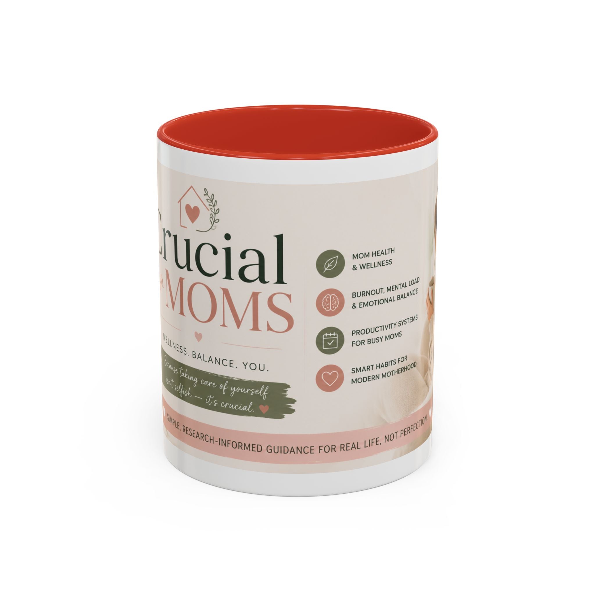 Coffee Mug — 'Crucial Moms' Inspirational Accent Mug (11/15oz)