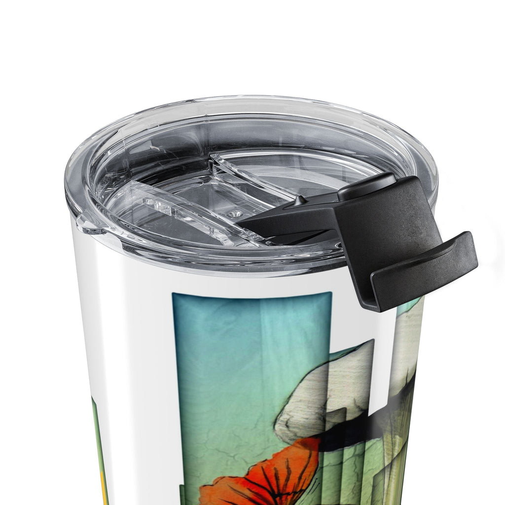 20oz Spring Vibes Tumbler - Floral Clock Travel Cup