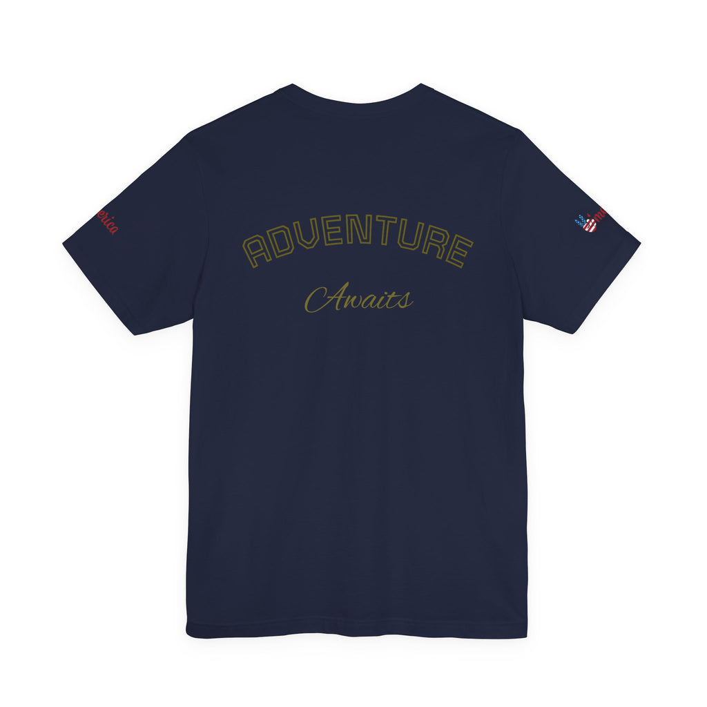 California Surf Palm Trees T-Shirt | Adventure Awaits Graphic Tee