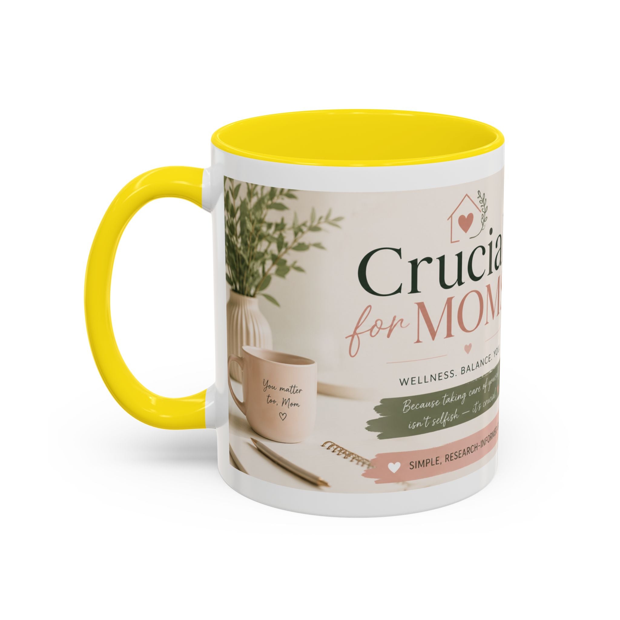 Coffee Mug — 'Crucial Moms' Inspirational Accent Mug (11/15oz)