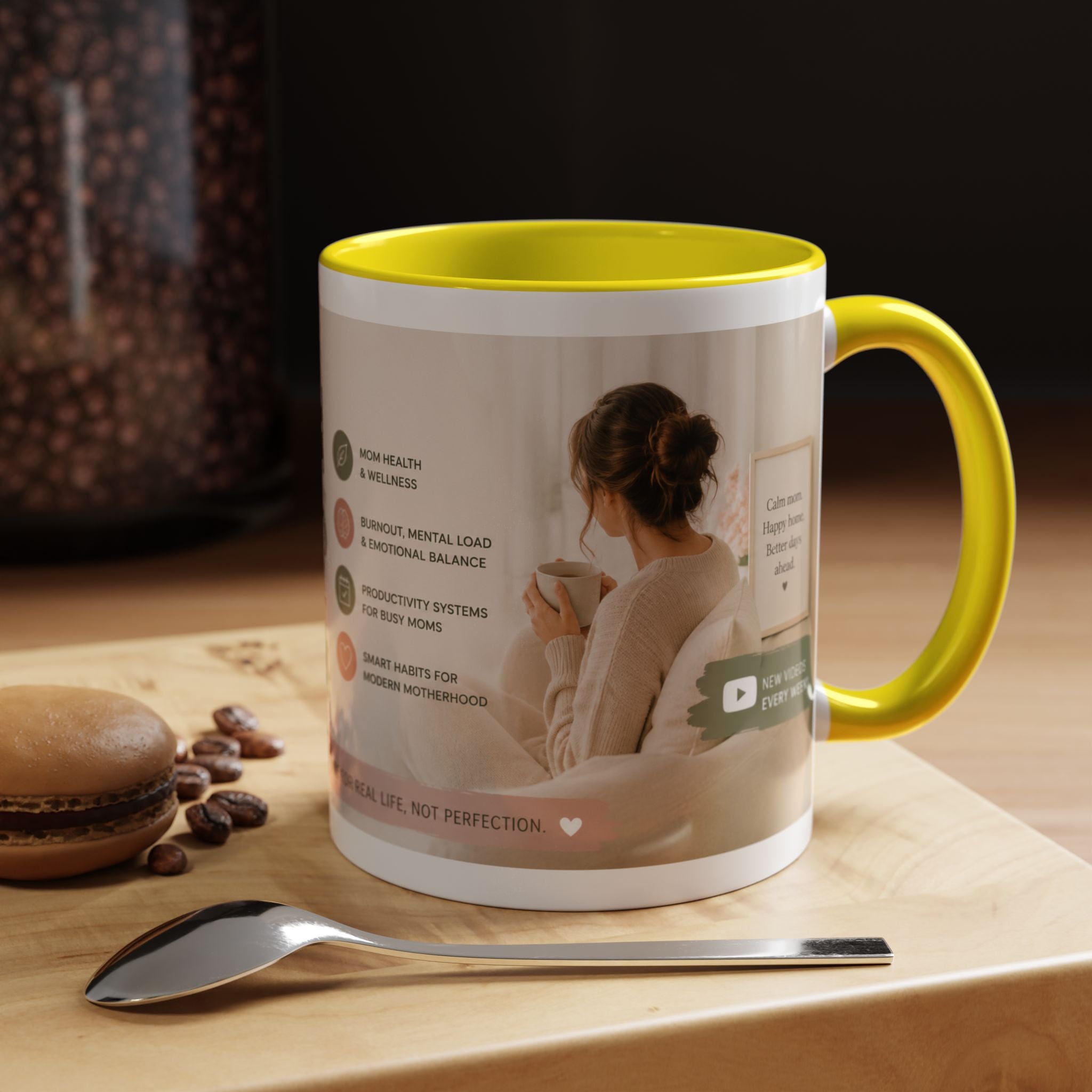 Coffee Mug — 'Crucial Moms' Inspirational Accent Mug (11/15oz)