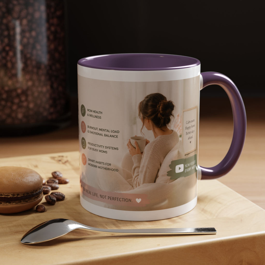 Coffee Mug — 'Crucial Moms' Inspirational Accent Mug (11/15oz)