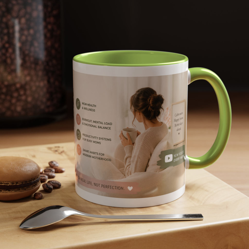 Coffee Mug — 'Crucial Moms' Inspirational Accent Mug (11/15oz)