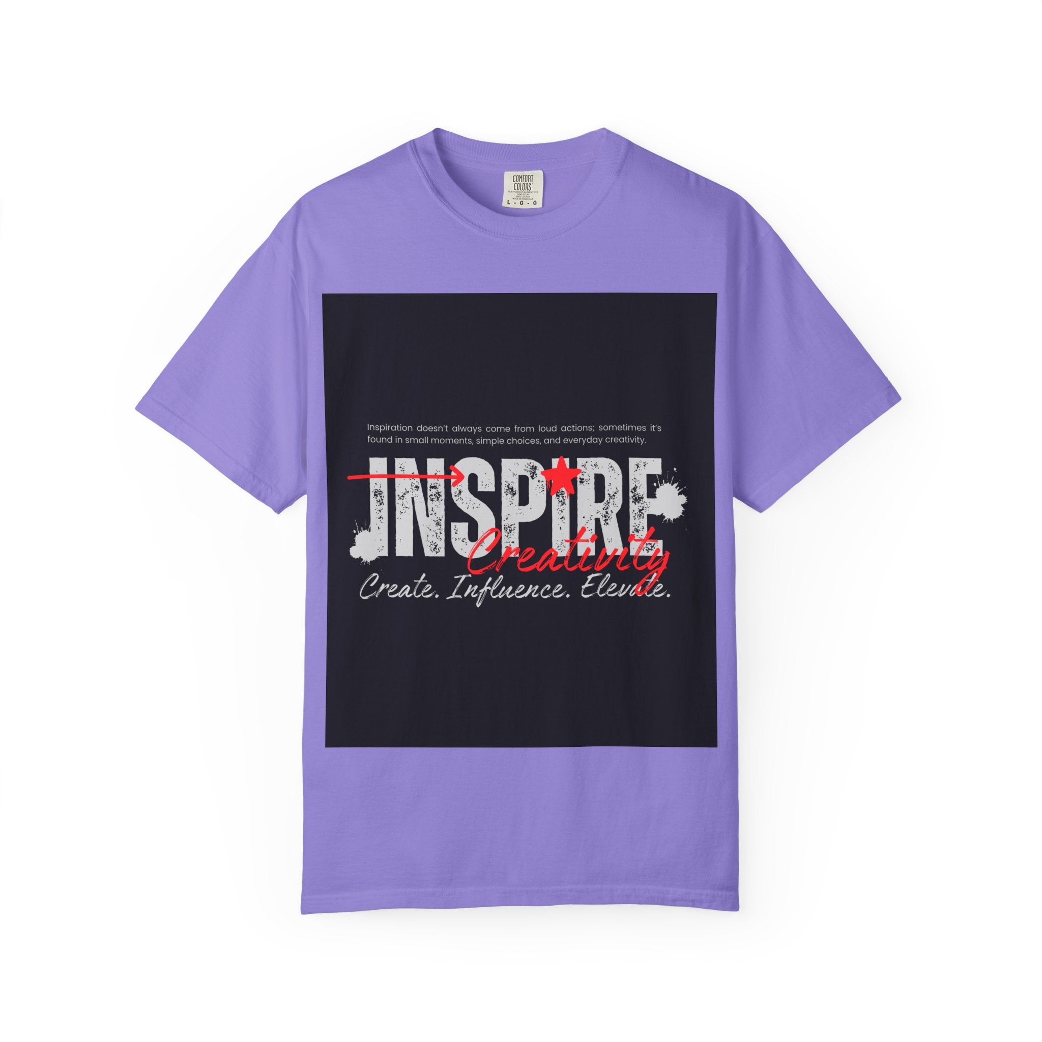 Inspire Creativity T-Shirt — "Inspire" Motivational Graphic Tee