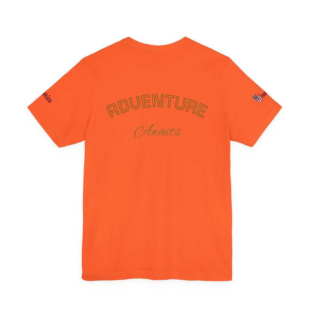 California Surf Palm Trees T-Shirt | Adventure Awaits Graphic Tee