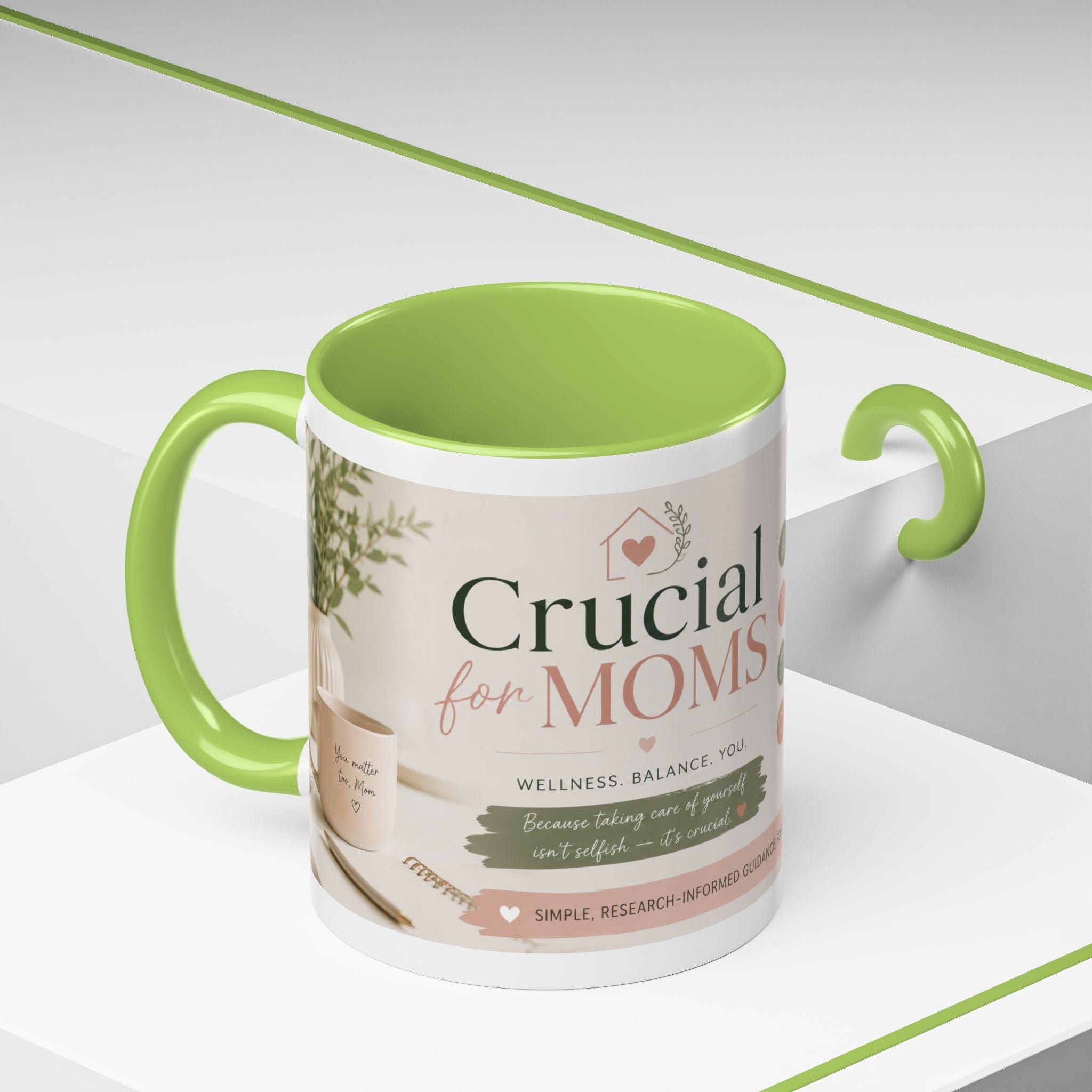 Coffee Mug — 'Crucial Moms' Inspirational Accent Mug (11/15oz)