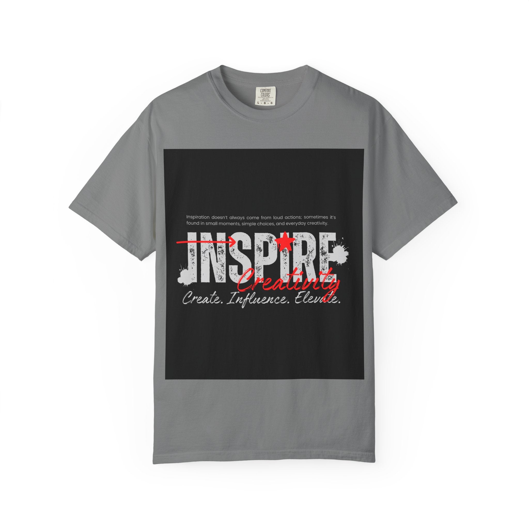 Inspire Creativity T-Shirt — "Inspire" Motivational Graphic Tee