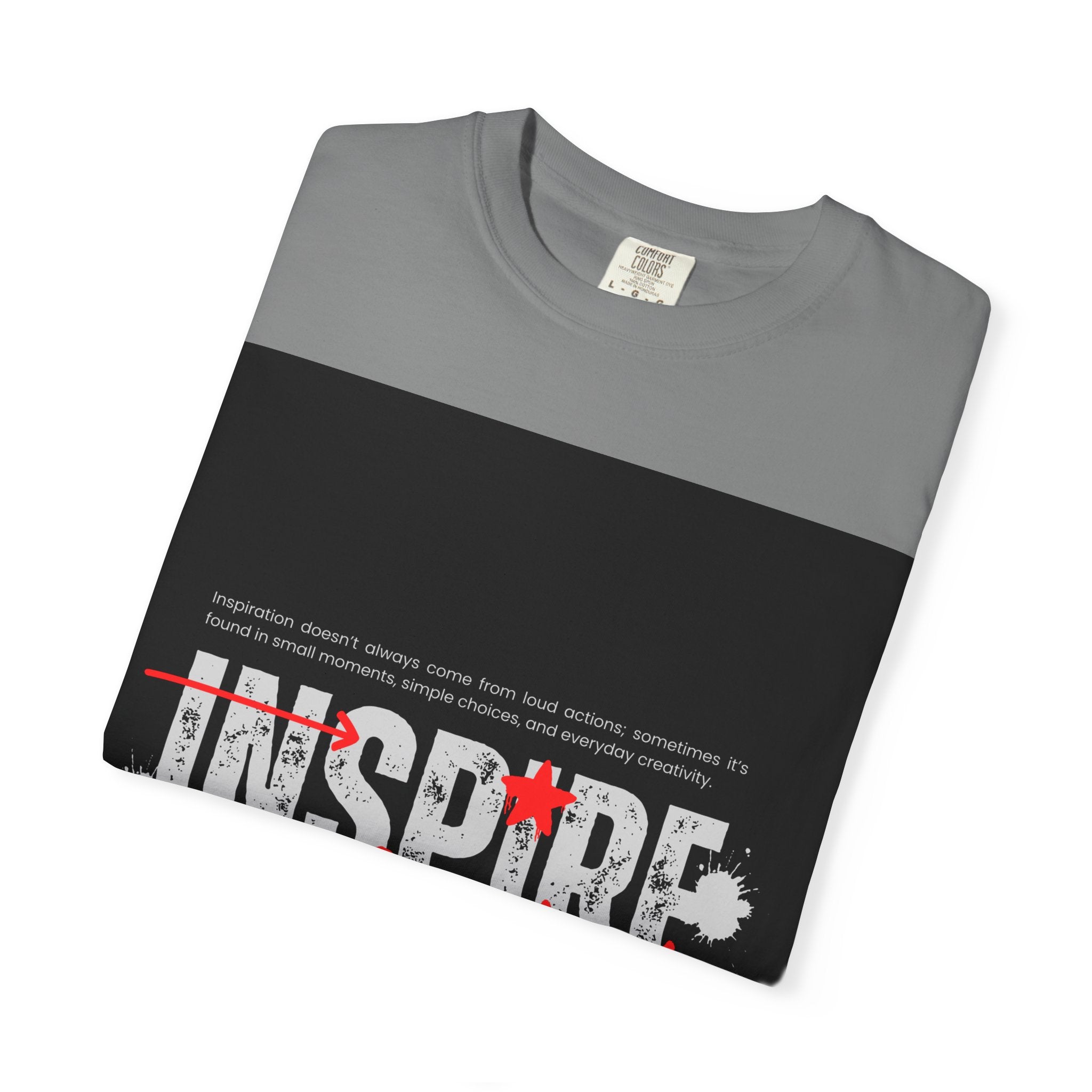 Inspire Creativity T-Shirt — "Inspire" Motivational Graphic Tee