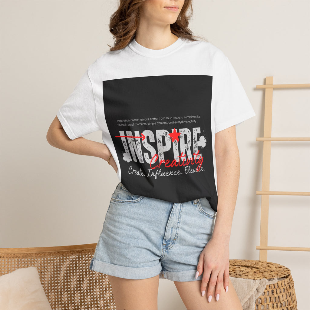 Inspire Creativity T-Shirt — "Inspire" Motivational Graphic Tee