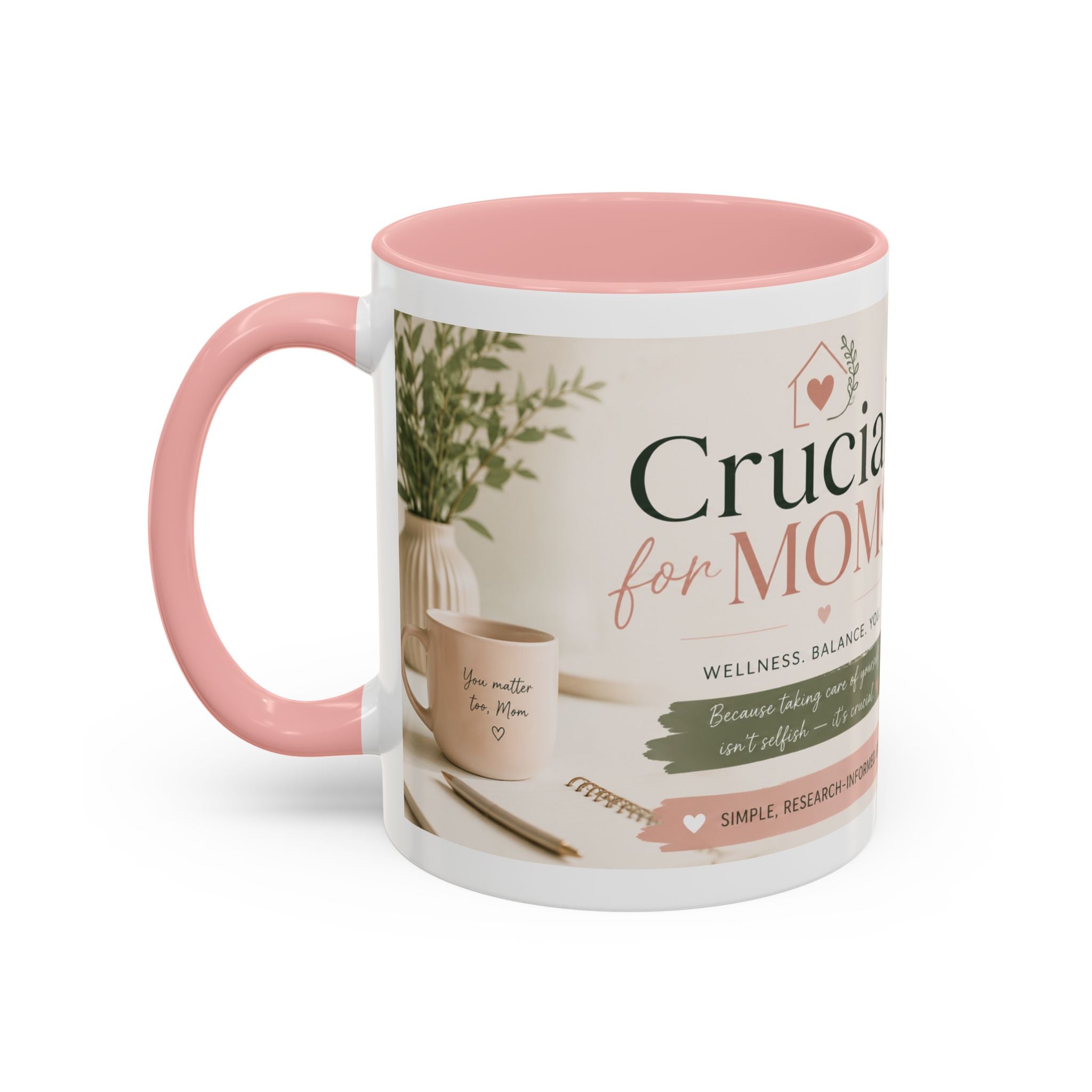 Coffee Mug — 'Crucial Moms' Inspirational Accent Mug (11/15oz)