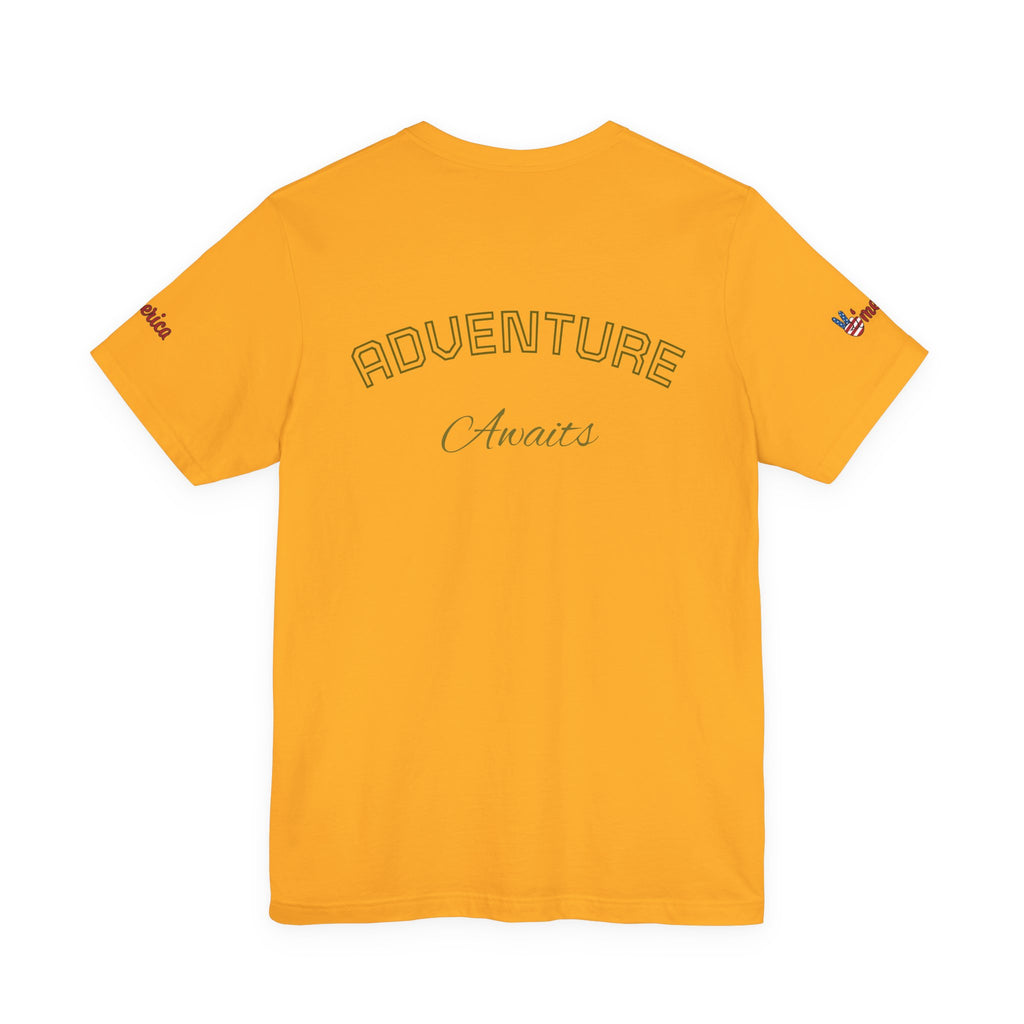 California Surf Palm Trees T-Shirt | Adventure Awaits Graphic Tee