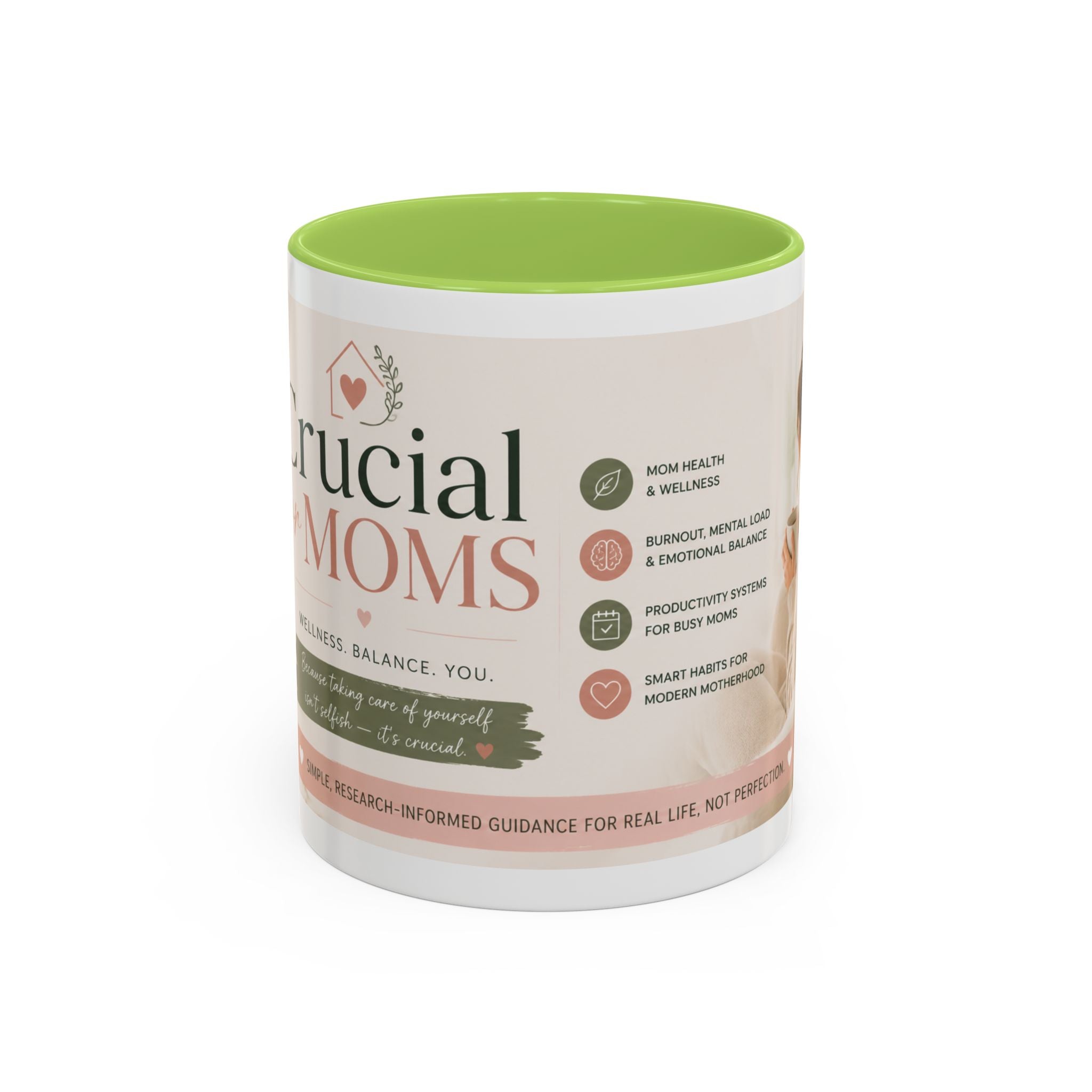 Coffee Mug — 'Crucial Moms' Inspirational Accent Mug (11/15oz)