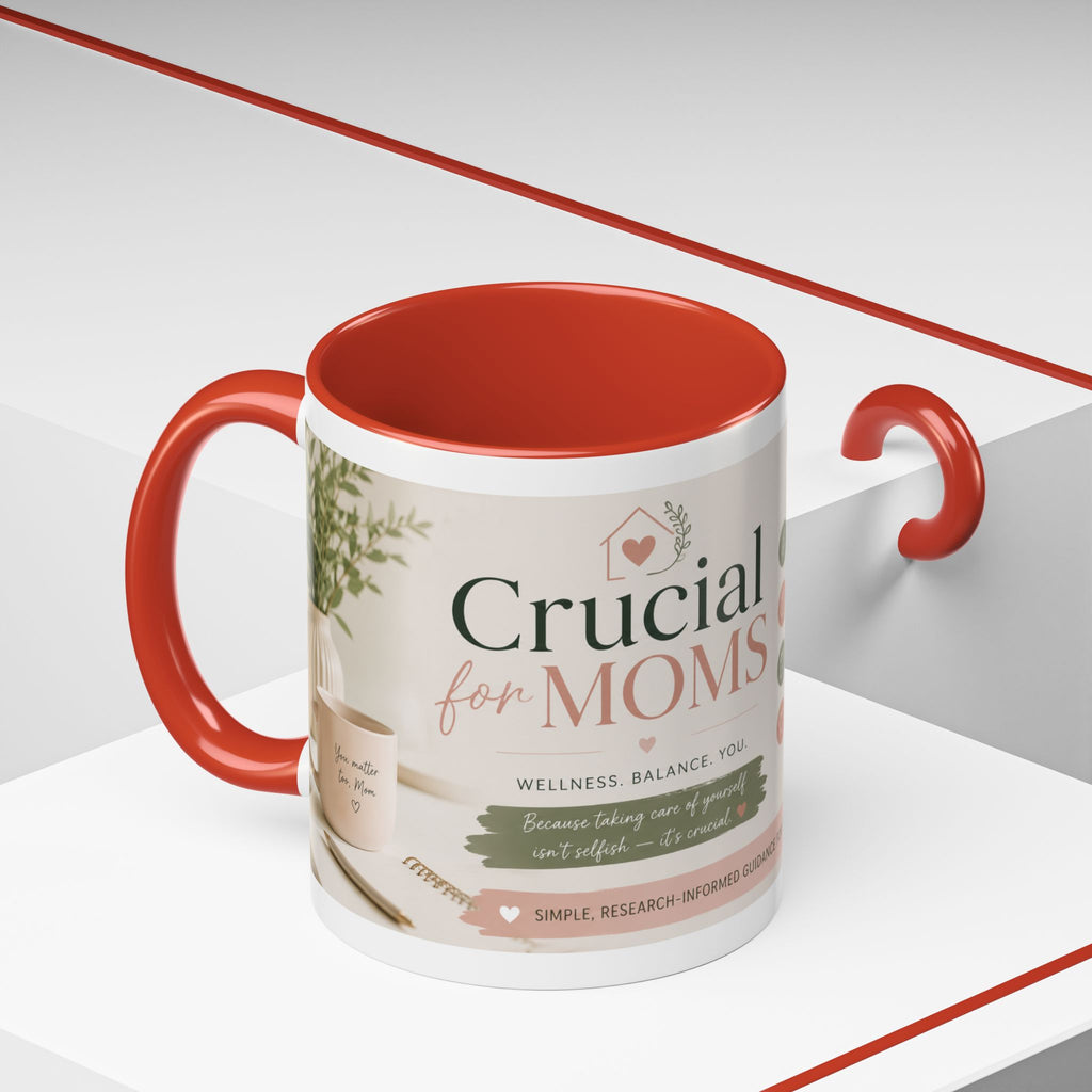Coffee Mug — 'Crucial Moms' Inspirational Accent Mug (11/15oz)