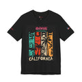 California Surf Palm Trees T-Shirt | Adventure Awaits Graphic Tee