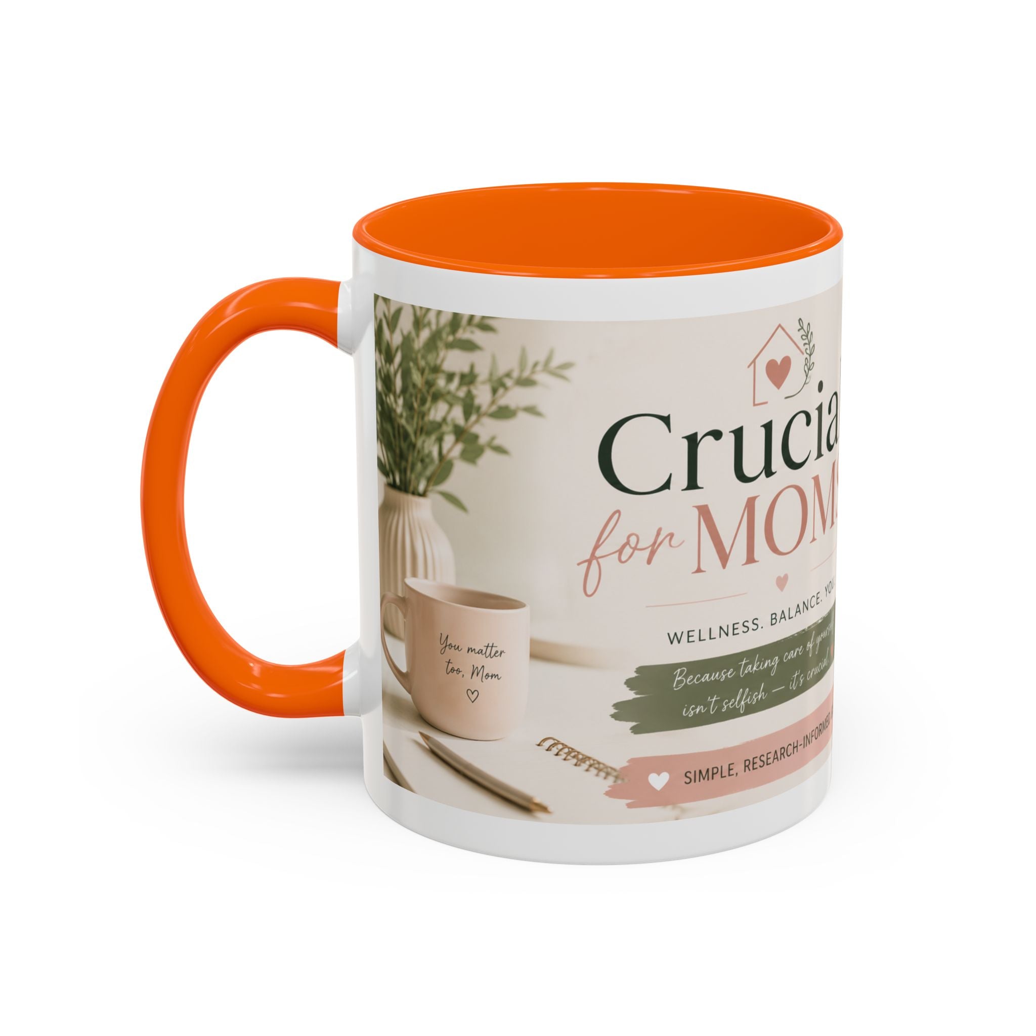 Coffee Mug — 'Crucial Moms' Inspirational Accent Mug (11/15oz)