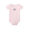 'Merica Baby Onesie – Patriotic Infant Jersey One-Piece with USA Flag Peace Hand Design