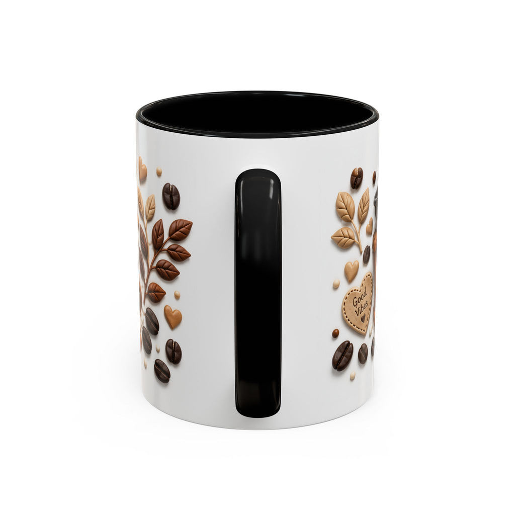 Coffee Mug - "Coffee Makes Everything Better" Accent Ceramic Mug (11/15oz)